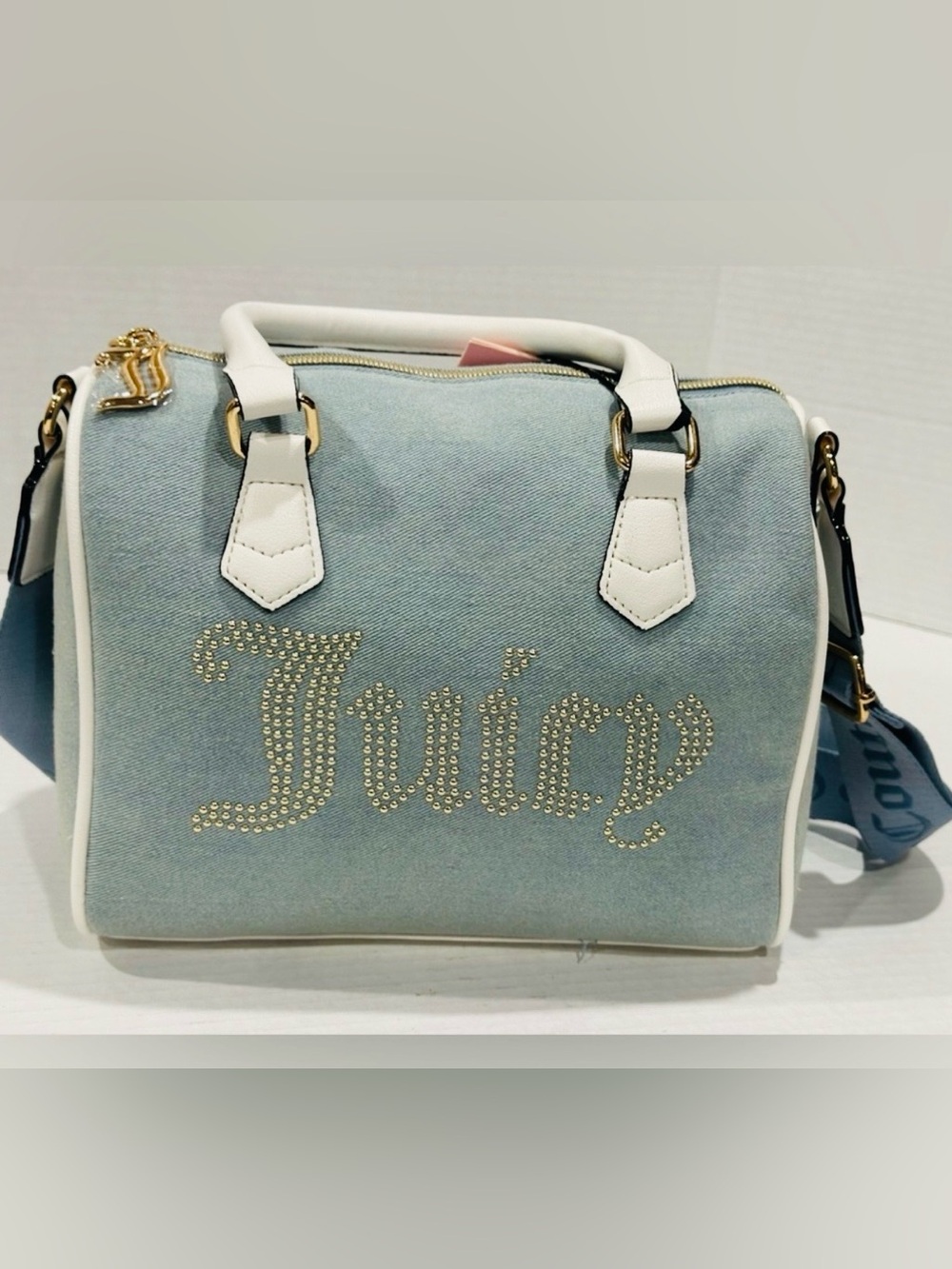 Juicy Couture Denim Satchel Bag / Purse- NWT